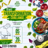 45 Days Transformation Challange RS 6000 (Including Tax) ONE TIME FEE