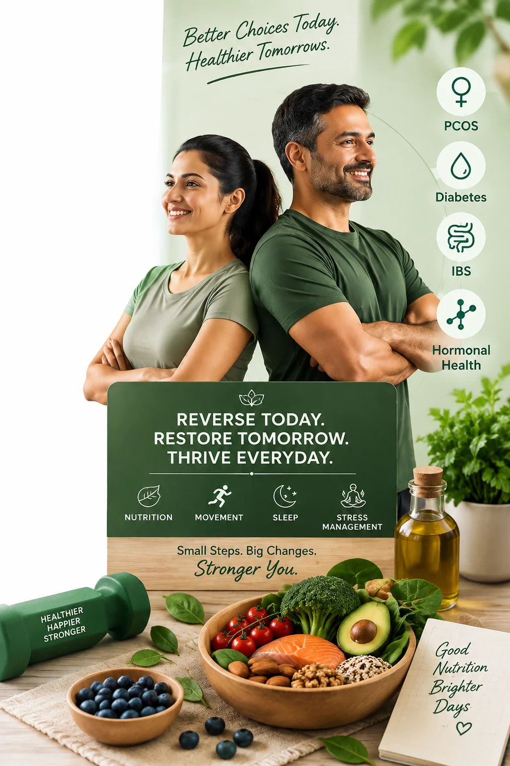Evidence-based nutrition care for disease management and health transformation
