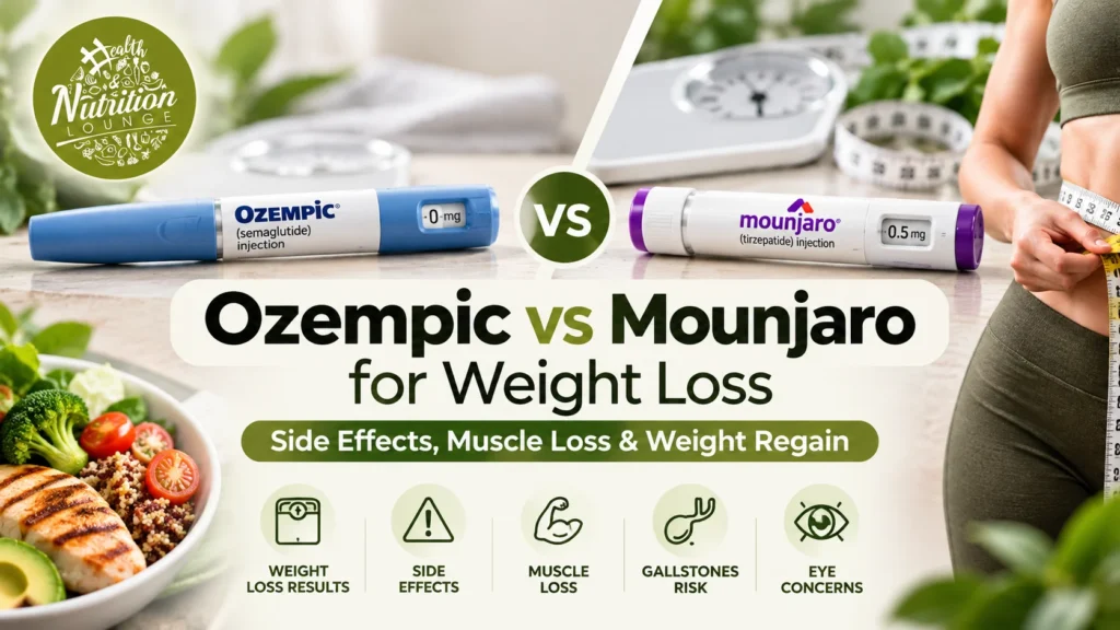 Ozempic vs Mounjaro for weight loss