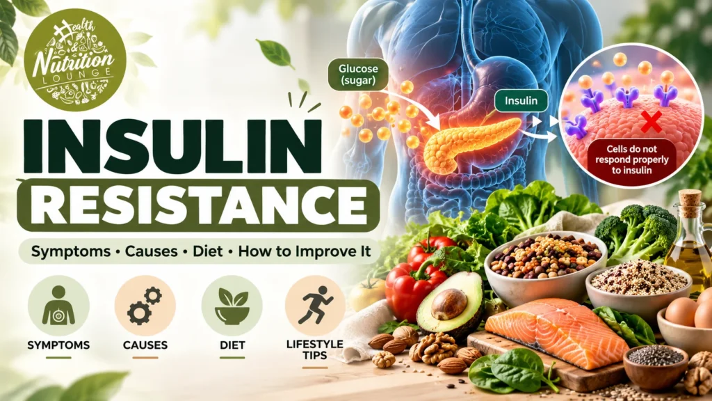 Insulin resistance symptoms, causes and diet guide