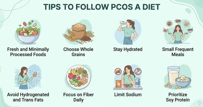 PCOS and nutrition management: understanding polycystic ovary syndrome and healthy eating